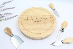 Custom Personalized Cheese Board