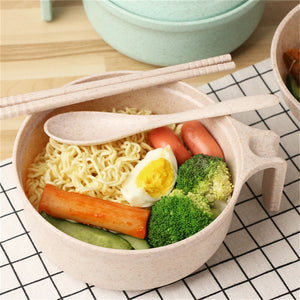 Pastel Colored Ramen Bowl Sets