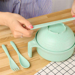 Pastel Colored Ramen Bowl Sets