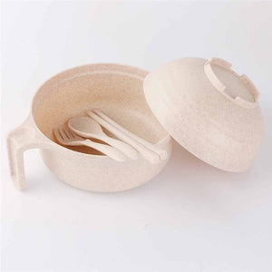 Pastel Colored Ramen Bowl Sets