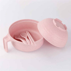 Pastel Colored Ramen Bowl Sets