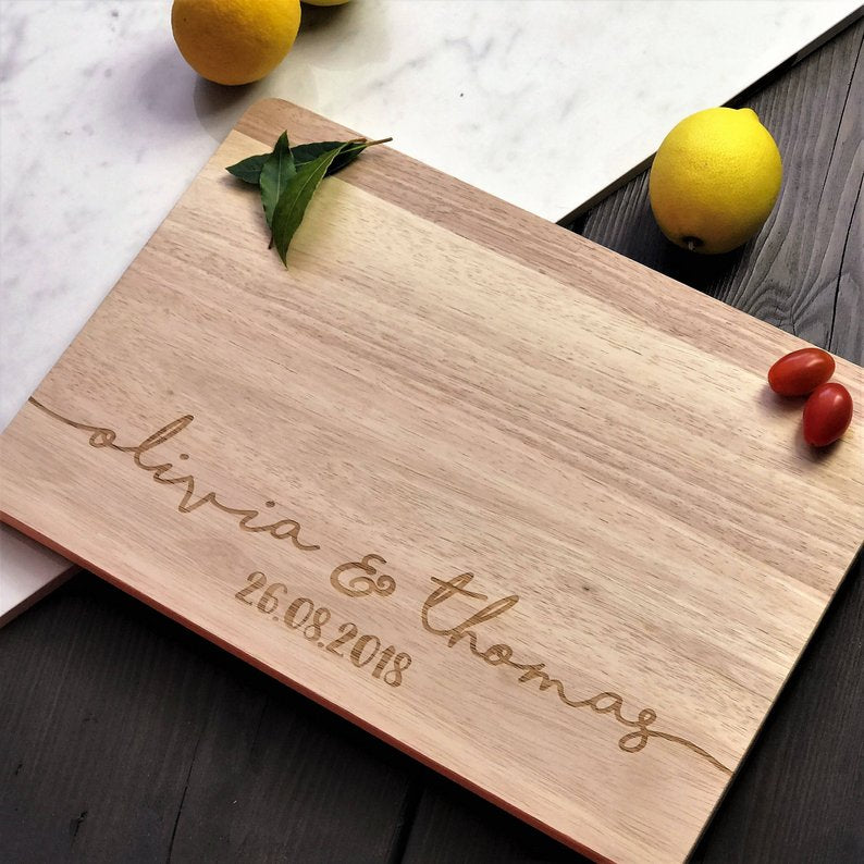 Personalized Cheese Board